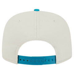 Jacksonville Jaguars New Era Athletic Golfer Snapback Hat - Stone/Teal Hats