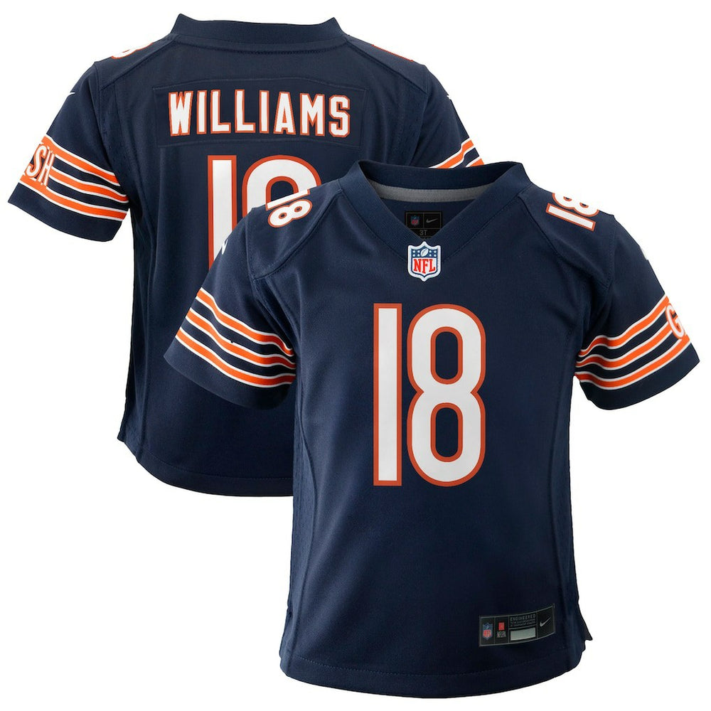 Caleb Williams Chicago Bears Youth Game Jersey - Navy Jerseys