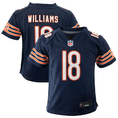 Caleb Williams Chicago Bears Youth Game Jersey - Navy Jerseys