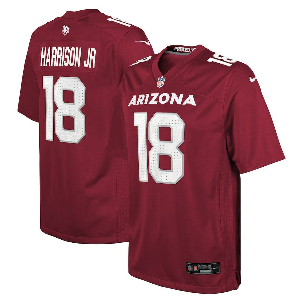 Marvin Harrison Jr. Arizona Cardinals Youth Game Jersey - Cardinal Jerseys
