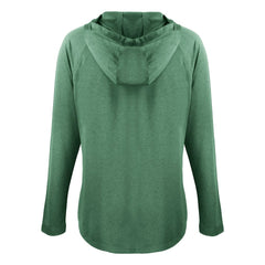 Green Bay Packers Cutter & Buck Women's Coastline Epic Comfort Eco Recycled Raglan Pullover Hoodie - Hunter Green Hoodies