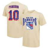 Artemi Panarin New York Rangers Majestic Threads Dynasty Name & Number Tri-Blend T-Shirt - Cream | US 201556938