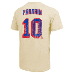 Artemi Panarin New York Rangers Majestic Threads Dynasty Name & Number Tri-Blend T-Shirt - Cream | US 201556938