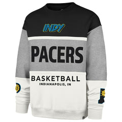 Indiana Pacers '47 Unisex 2024/25 City Edition On Five Maximalist Pullover Sweatshirt Gray - 47 brand
