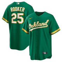 Brent Rooker Oakland Athletics Nike Alternate Replica Jersey - Kelly Green Jerseys