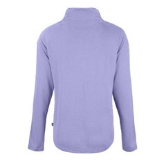Colorado Rockies Cutter & Buck Women's Coastline Epic Comfort Eco Recycled Funnel Neck Raglan Pullover Top - Purple Pullover