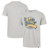 St. Louis Blues '47 Regional Localized Franklin T-Shirt - Gray | US 201564146