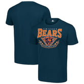 Chicago Bears Starter 80s Inspired Team Logo T-Shirt - Navy T-shirts