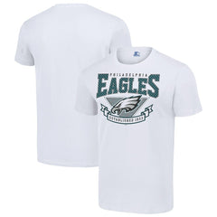 Philadelphia Eagles Starter 80s Inspired Team Logo T-Shirt - White T-shirts
