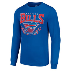 Buffalo Bills Starter '80s Inspired Team Logo Long Sleeve T-Shirt - Royal T-shirts