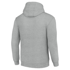 Detroit Lions Starter ‘80s Inspired Pullover Hoodie - Heather Gray Hoodies