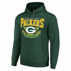 Green Bay Packers Starter ‘80s Inspired Pullover Hoodie - Green Hoodies