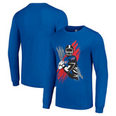 Buffalo Bills Starter Player X Logo Graphic Long Sleeve T-Shirt - Royal T-shirts