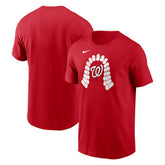 Washington Nationals Nike Local Home Town T-Shirt - Red T-shirts