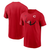 Cincinnati Reds Nike Local Home Town T-Shirt - Red T-shirts