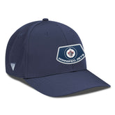 Winnipeg Jets Levelwear Rise Skylight Flex Hat - Navy | US 201570502