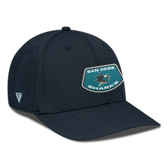 San Jose Sharks Levelwear Rise Skylight Flex Hat - Black | US 201570513