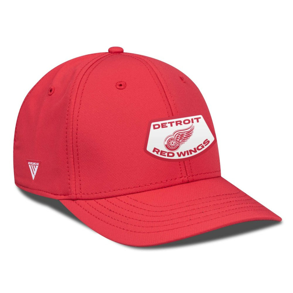 Detroit Red Wings Levelwear Rise Skylight Flex Hat - Red | US 201570532