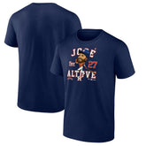 Jose Altuve Houston Astros Fanatics Hometown Caricature T-Shirt - Navy T-shirts