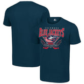 Columbus Blue Jackets Starter Team Logo Graphic T-Shirt - Navy | US 201591710