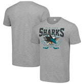 San Jose Sharks Starter Team Logo Graphic T-Shirt - Heather Gray | US 201591730