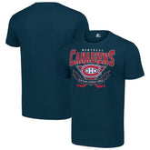 Montreal Canadiens Starter Team Logo Graphic T-Shirt - Navy | US 201591736