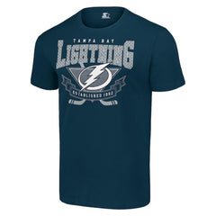 Tampa Bay Lightning Starter Team Logo Graphic T-Shirt - Navy | US 201591739