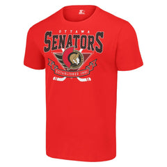 Ottawa Senators Starter Team Logo Graphic T-Shirt - Red | US 201591756