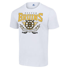 Boston Bruins Starter Team Logo Graphic T-Shirt - White | US 201591759