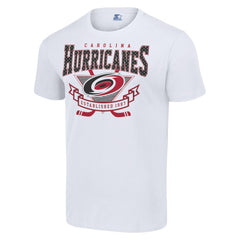 Carolina Hurricanes Starter Team Logo Graphic T-Shirt - White | US 201591767