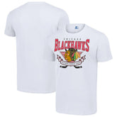 Chicago Blackhawks Starter Team Logo Graphic T-Shirt - White | US 201591770