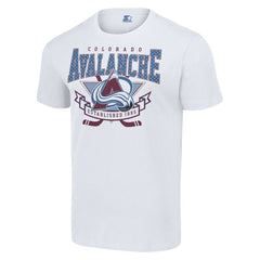 Colorado Avalanche Starter Team Logo Graphic T-Shirt - White | US 201591771