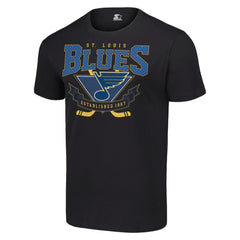 St. Louis Blues Starter Team Logo Graphic T-Shirt - Black | US 201591776