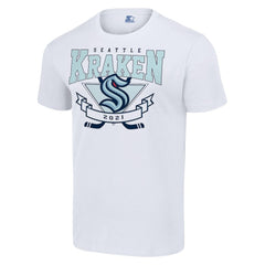 Seattle Kraken Starter Team Logo Graphic T-Shirt - White | US 201591791