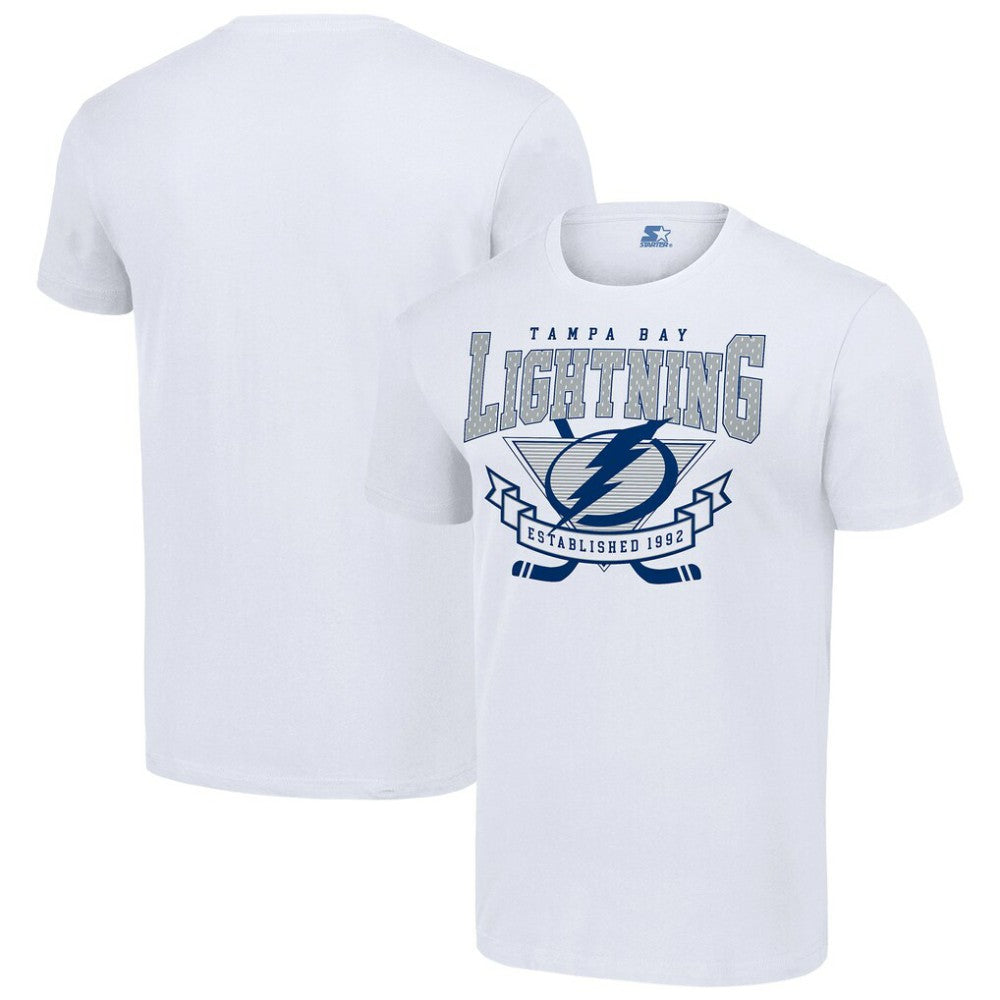 Tampa Bay Lightning Starter Team Logo Graphic T-Shirt - White | US 201591798