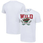 Minnesota Wild Starter Team Logo Graphic T-Shirt - White | US 201591805