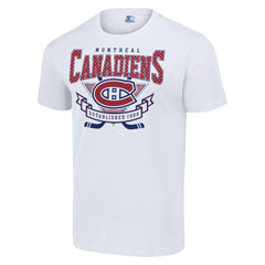 Montreal Canadiens Starter Team Logo Graphic T-Shirt - White | US 201591808