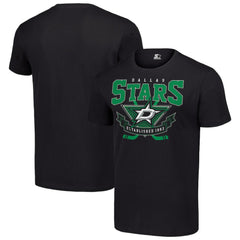Dallas Stars Starter Team Logo Graphic T-Shirt - Black | US 201591811