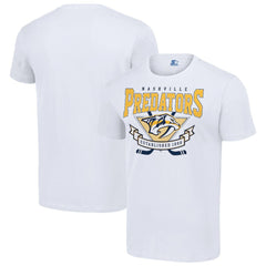 Nashville Predators Starter Team Logo Graphic T-Shirt - White | US 201591812