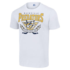 Nashville Predators Starter Team Logo Graphic T-Shirt - White | US 201591812