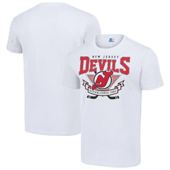 New Jersey Devils Starter Team Logo Graphic T-Shirt - White | US 201591815
