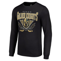 Vegas Golden Knights Starter Team Logo Graphic Long Sleeve T-Shirt - Black | US 201591820