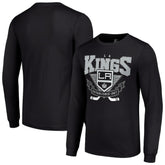 Los Angeles Kings Starter Team Logo Graphic Long Sleeve T-Shirt - Black | US 201591828