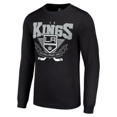Los Angeles Kings Starter Team Logo Graphic Long Sleeve T-Shirt - Black | US 201591828
