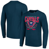 Washington Capitals Starter Team Logo Graphic Long Sleeve T-Shirt - Navy | US 201591888