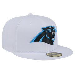 Carolina Panthers New Era Omaha 59FIFTY Fitted Hat - White Hats