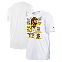 Fernando Tatis Jr. San Diego Padres New Era Caricature T-Shirt - White T-shirts