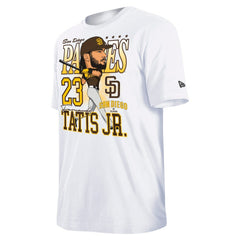 Fernando Tatis Jr. San Diego Padres New Era Caricature T-Shirt - White T-shirts