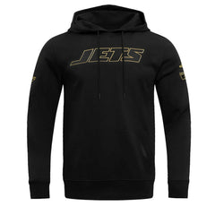 New York Jets Pro Standard Classic Chenille Pullover Hoodie - Black Hoodies