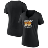 Chicago White Sox Women's Smothered Fries V-Neck T-Shirt - Black T-shirts